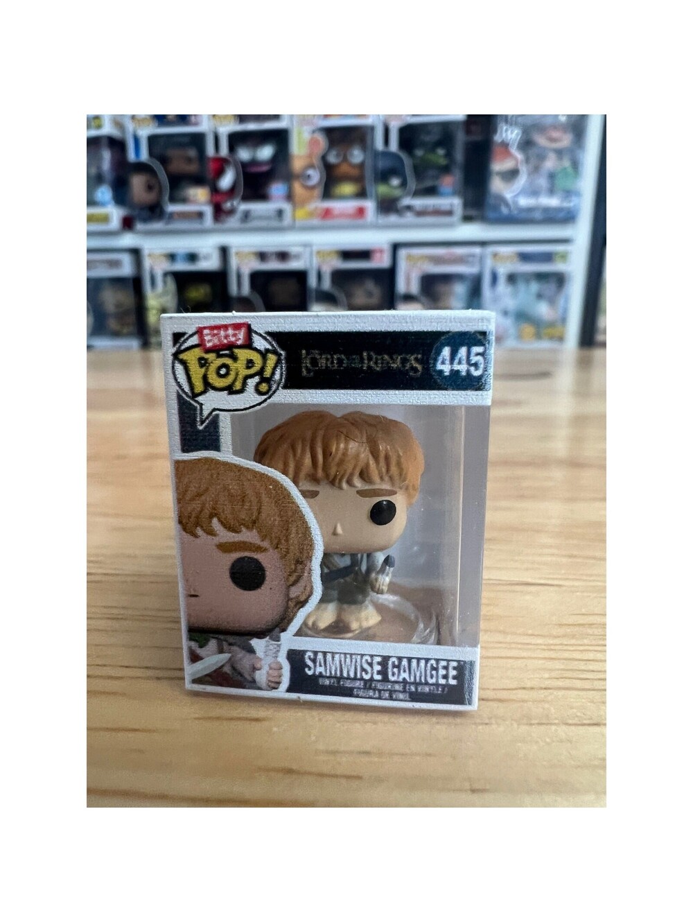 BITTY Samwise Gamgee Lord of Rings 1-Inch Funko Pop #445 LOTR Fantasy Vinyl Sam
